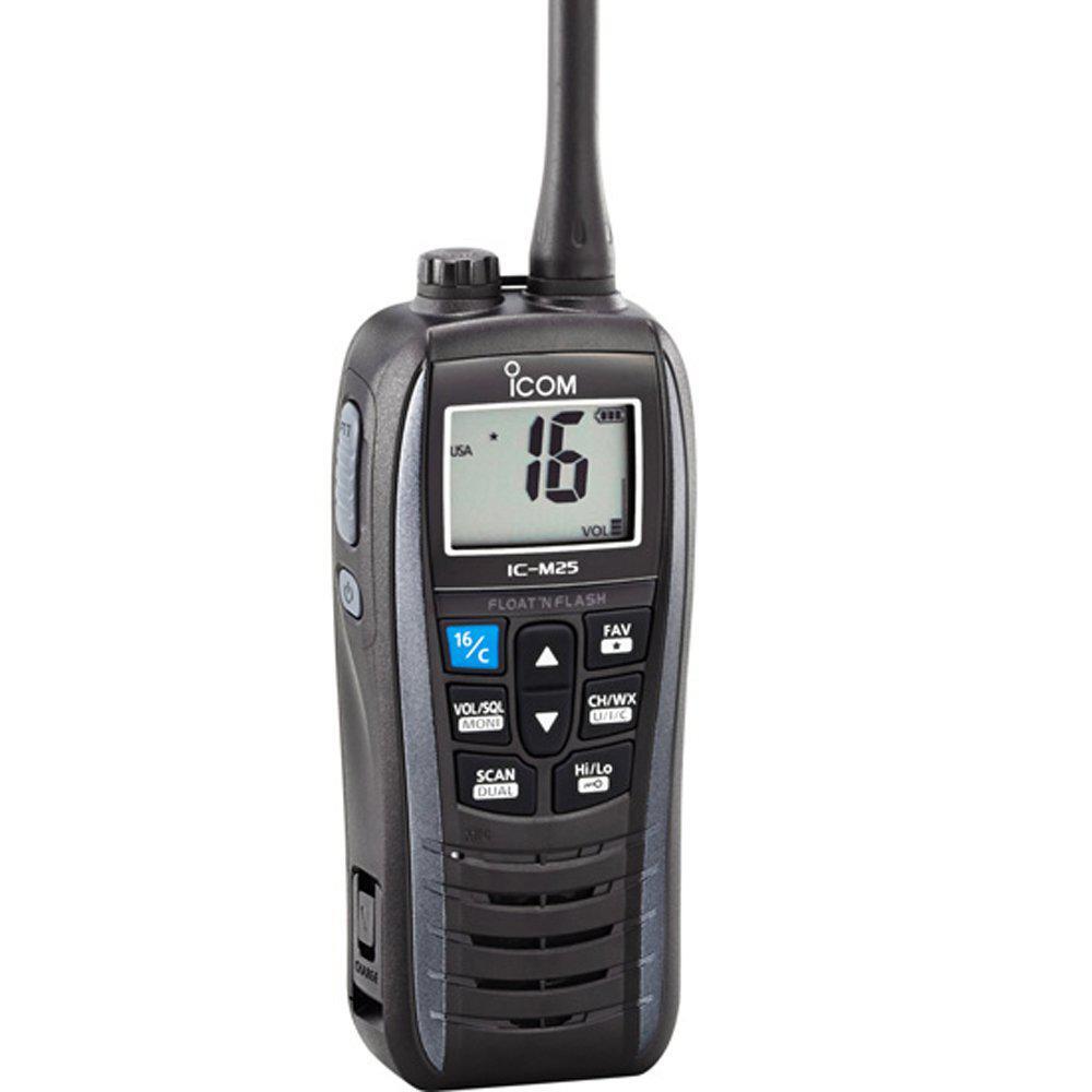 ICOM M25 Floating Handheld VHF Marine Radio 5W | Sailors Exchange